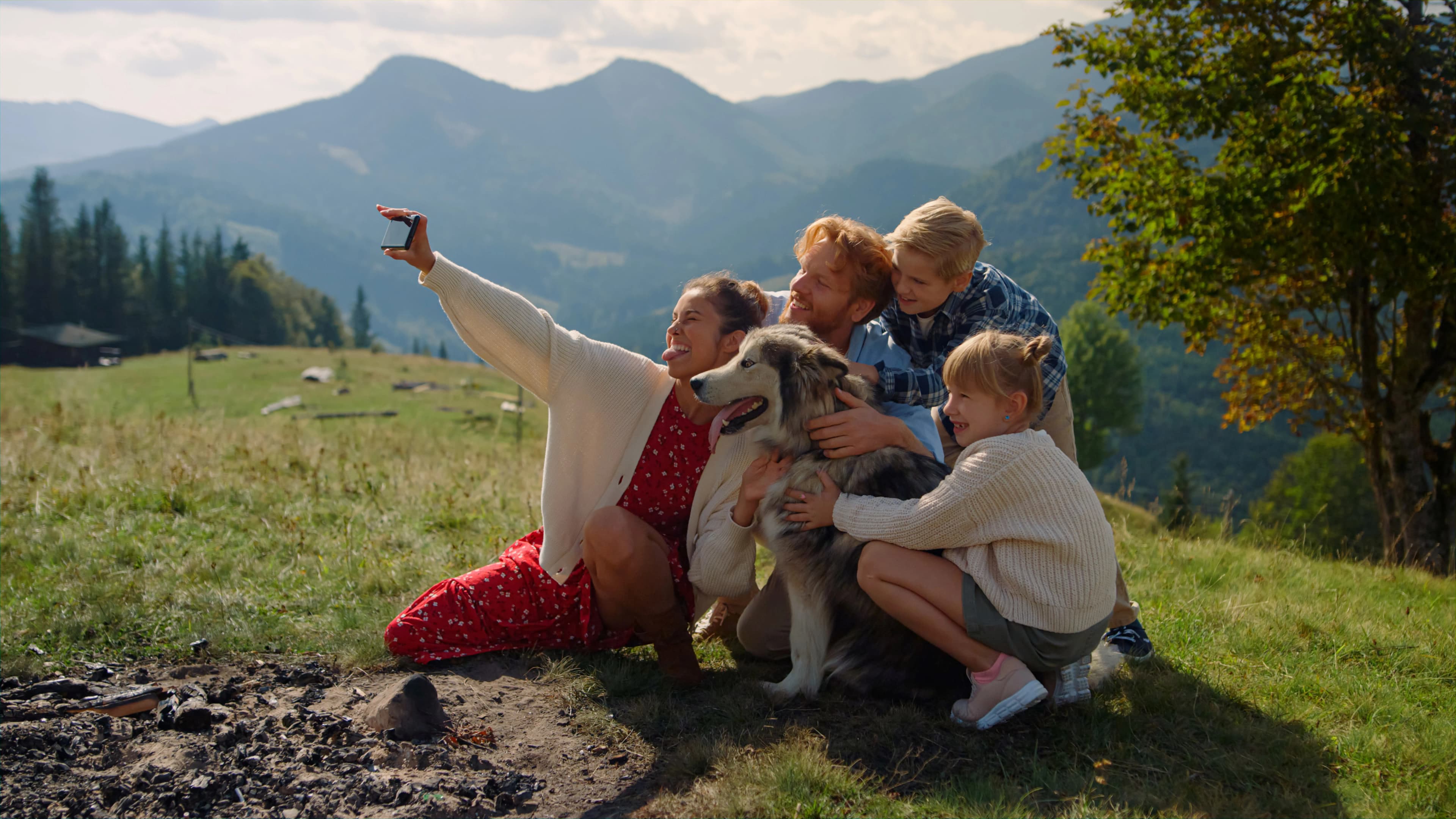 Individuelles Husky-Programm für Familien im Waldviertel
