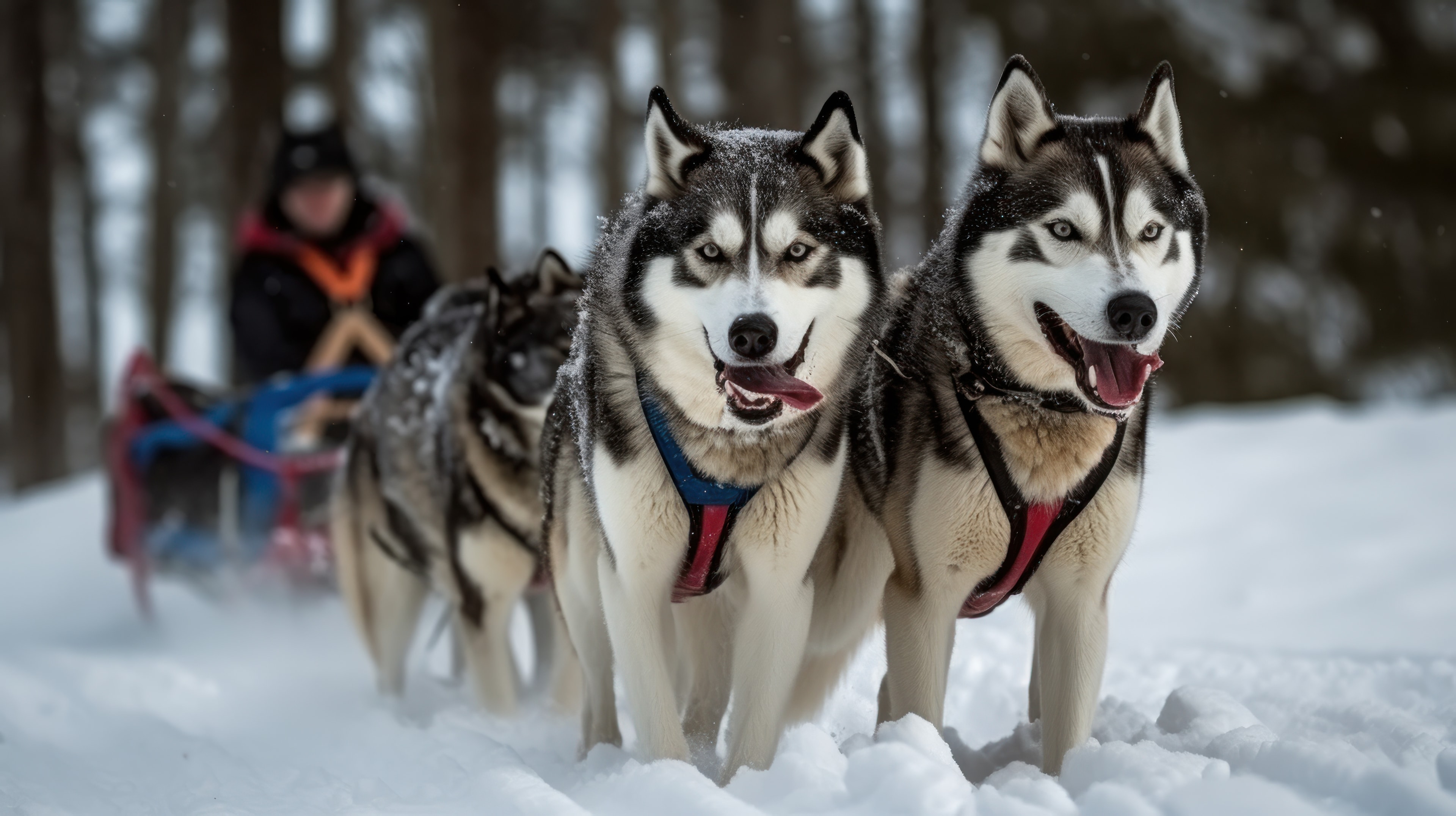 Exklusive Husky-Schlittenfahrt in Österreich buchen